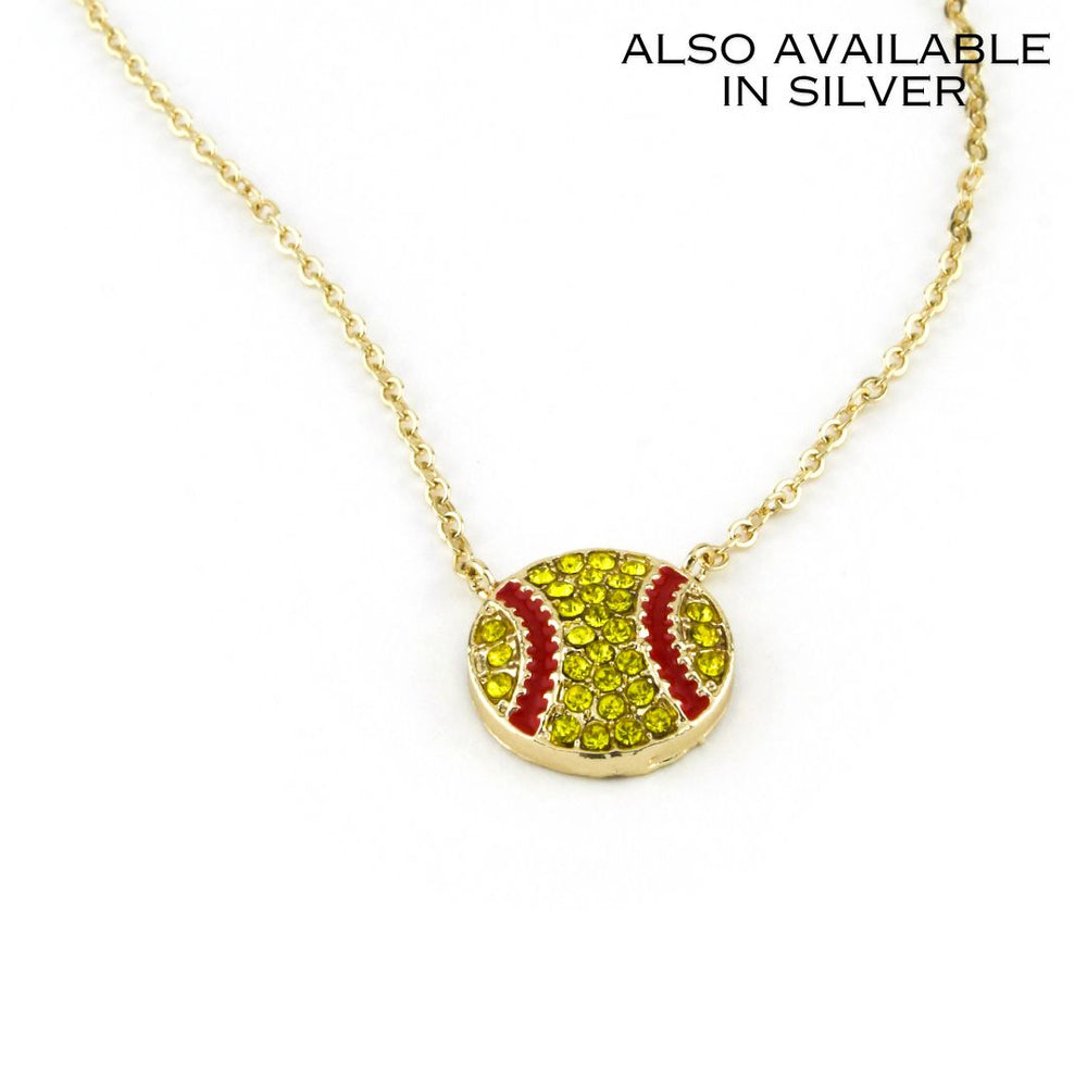 Sporty Necklace Softball - Erimish