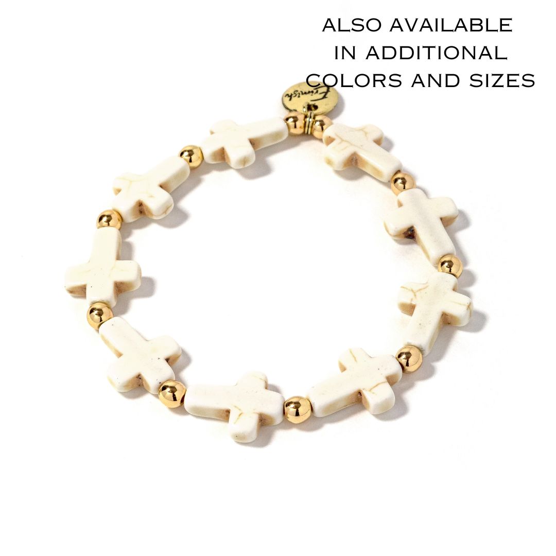アクセサリー Classic cross bracelet Full Cross Bracelet – Erimish