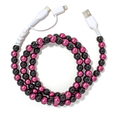 Beaded Phone Charger Mike
