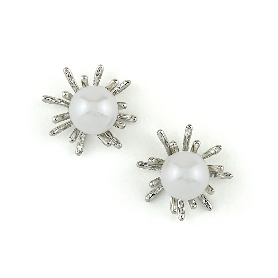 Bouquet Earrings Silver