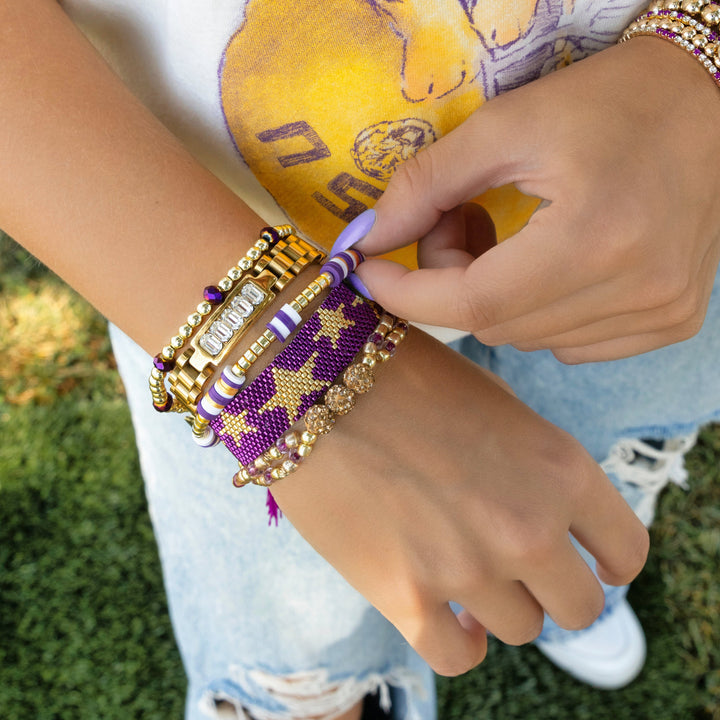 Beaded Star Cuff Brandon