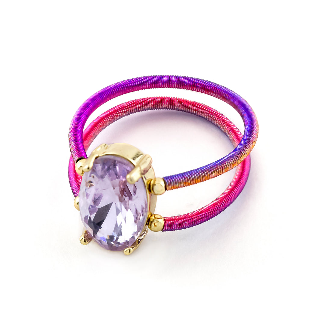 Candy Crush Ring Purple