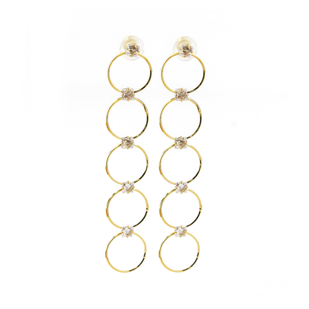 Galaxy Earrings Gold