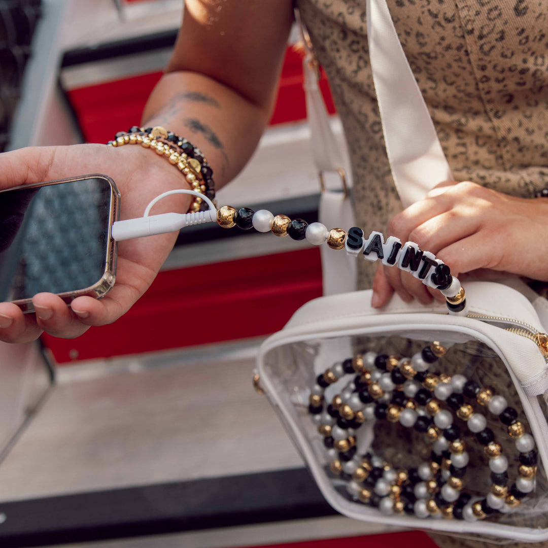 Beaded Phone Charger Will