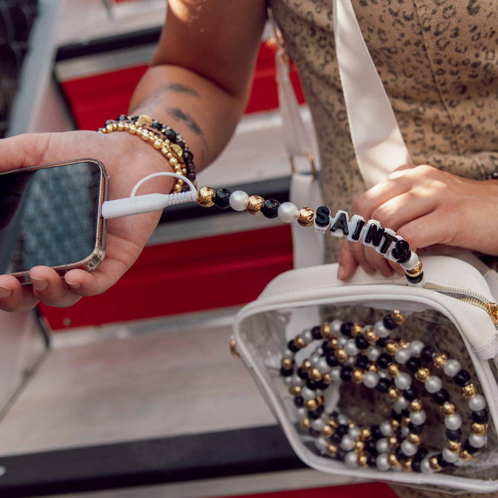 Beaded Phone Charger Will