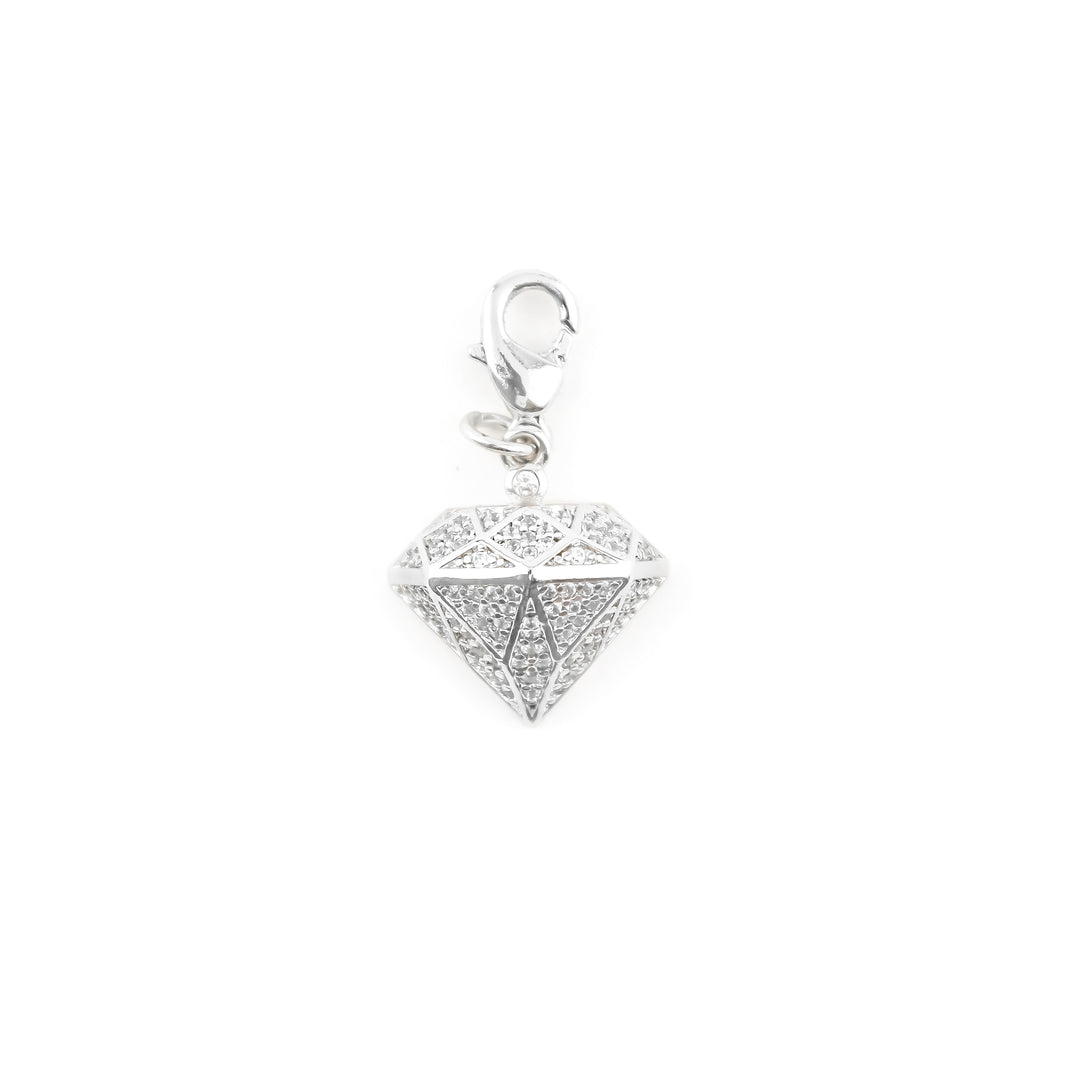 Gem Charm Silver