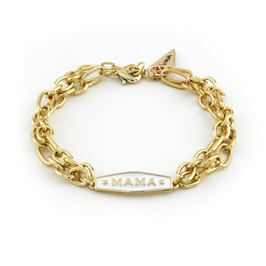 Mama White Bracelet