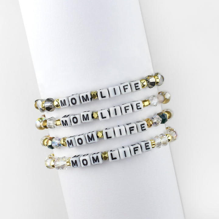 Mom Life Custom Bracelet-Q