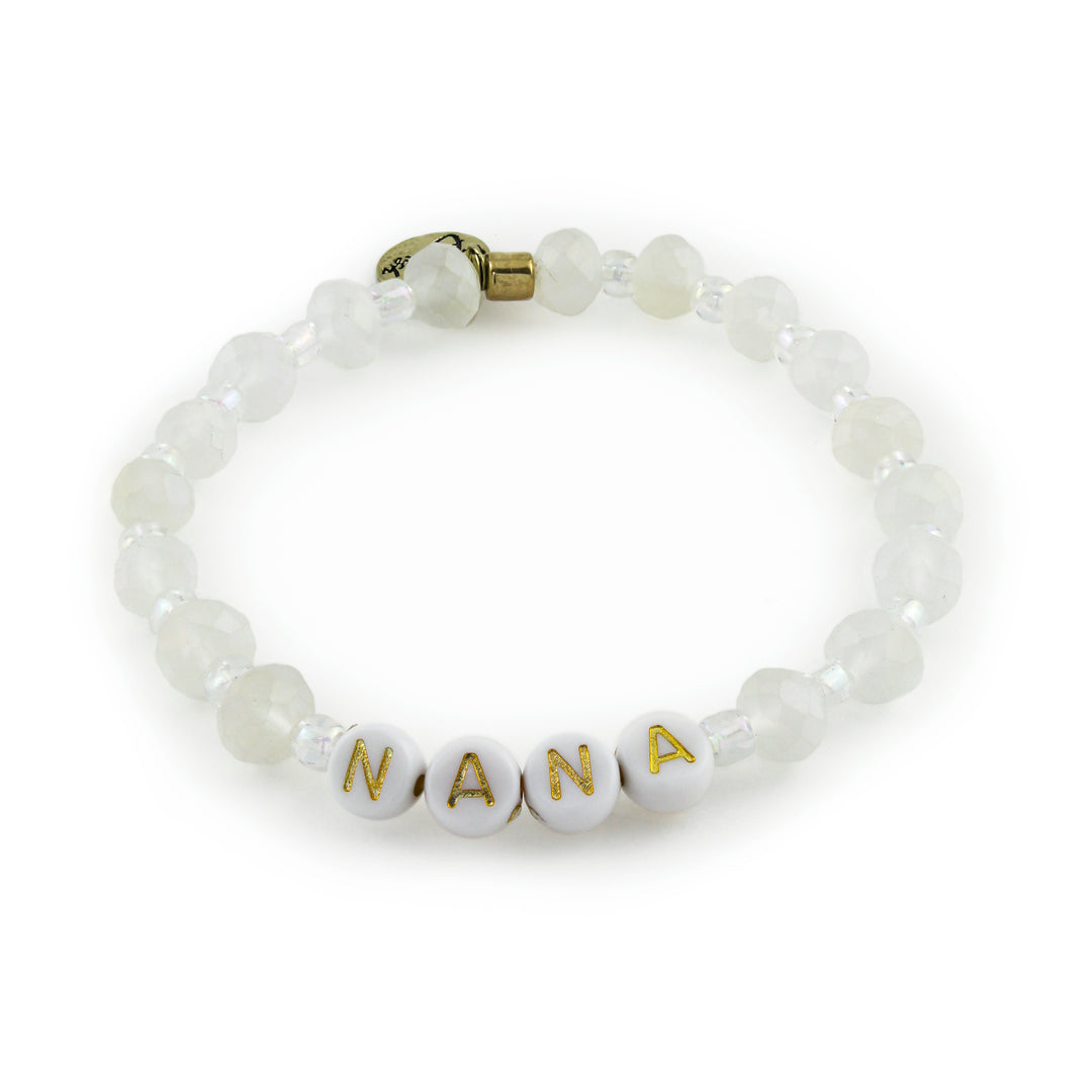Nana White Custom Bracelet
