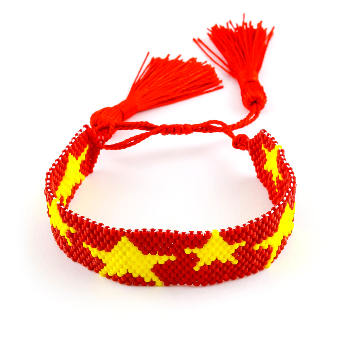 Beaded Star Cuff Patty - Erimish