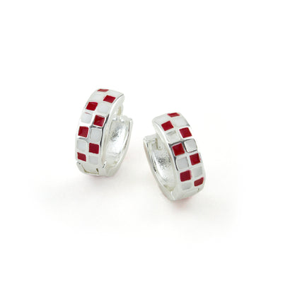 Phillip Huggie Earring Silver