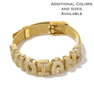 Custom Slider Bracelet