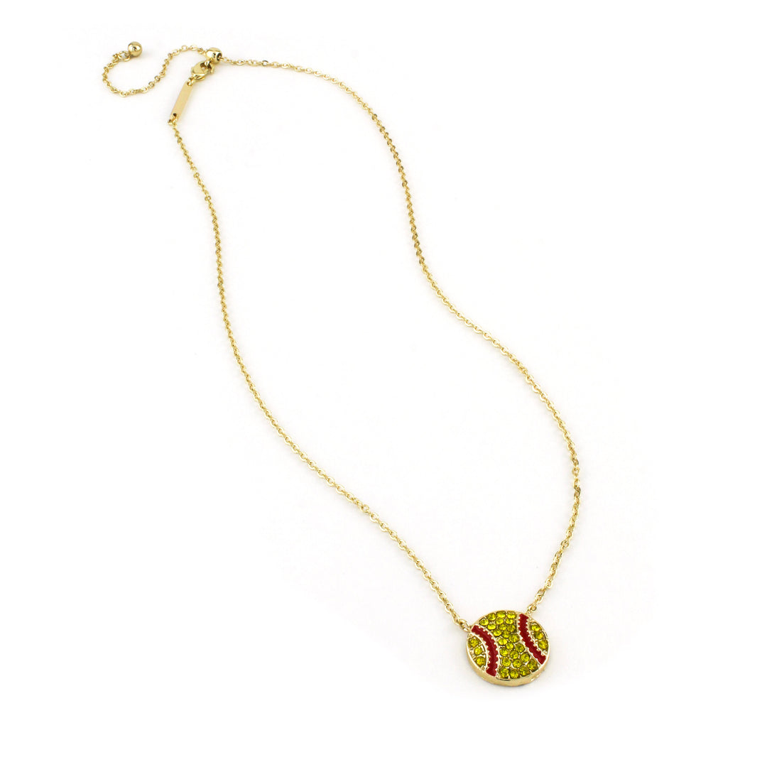 Sporty Necklace Softball - Erimish