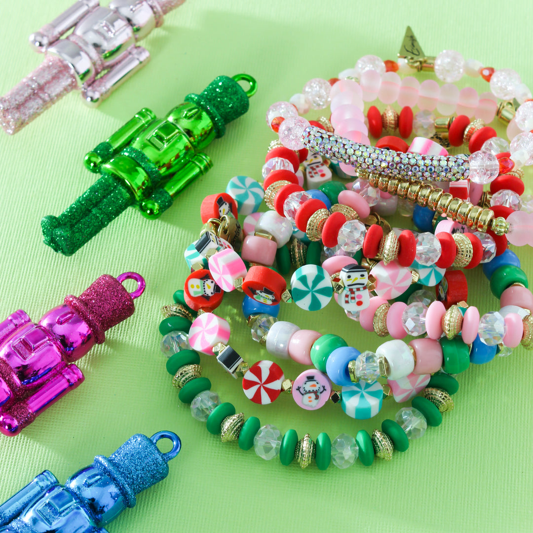 Girl bracelets- grass green bracelet- baby bracelets- kid bracelets- spring  bracelets- Easter bracelets- Easter fillers- Easter baskets