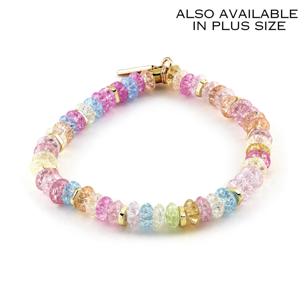 Crackle Bracelet Small 6mm - Erimish