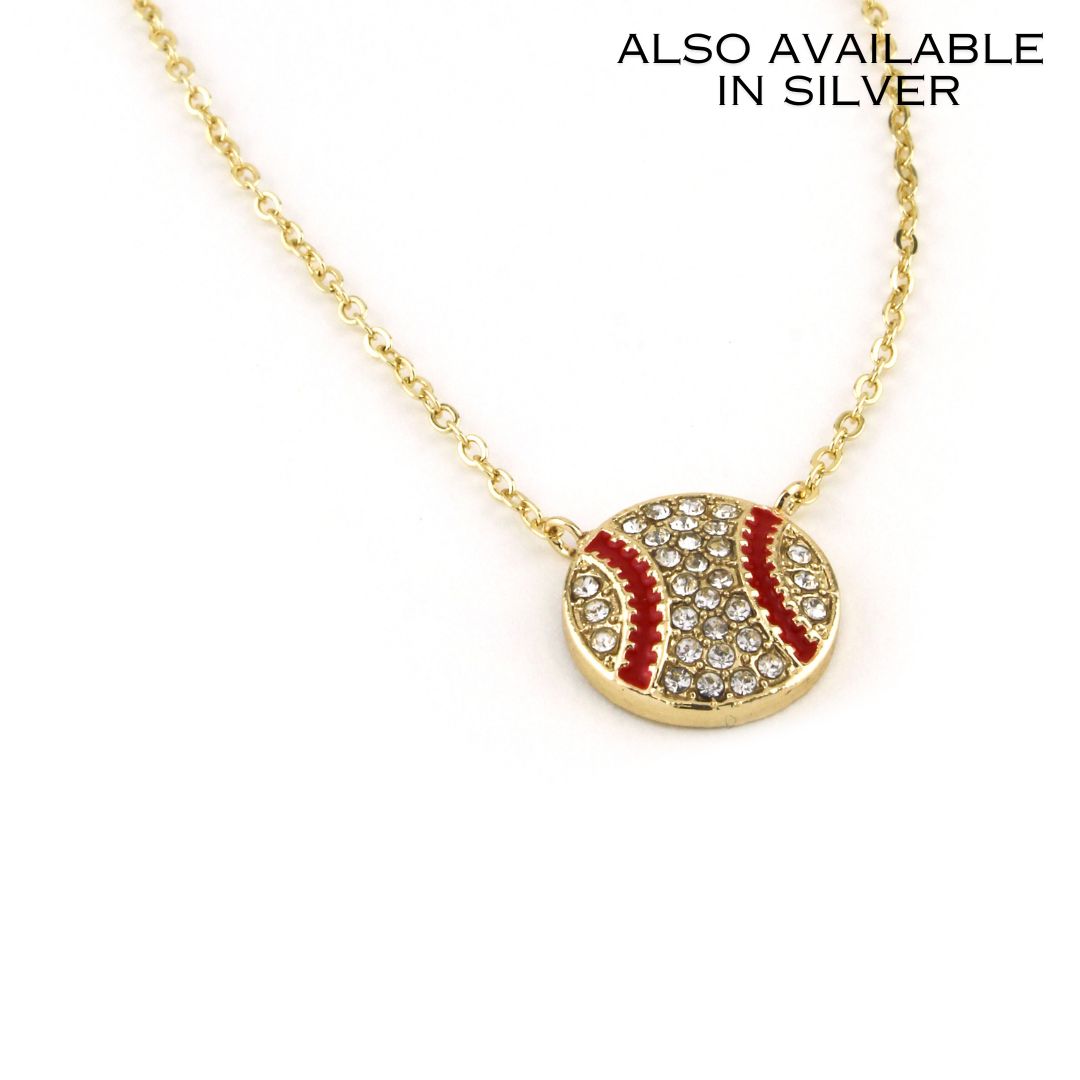 Sporty Necklace Baseball - Erimish