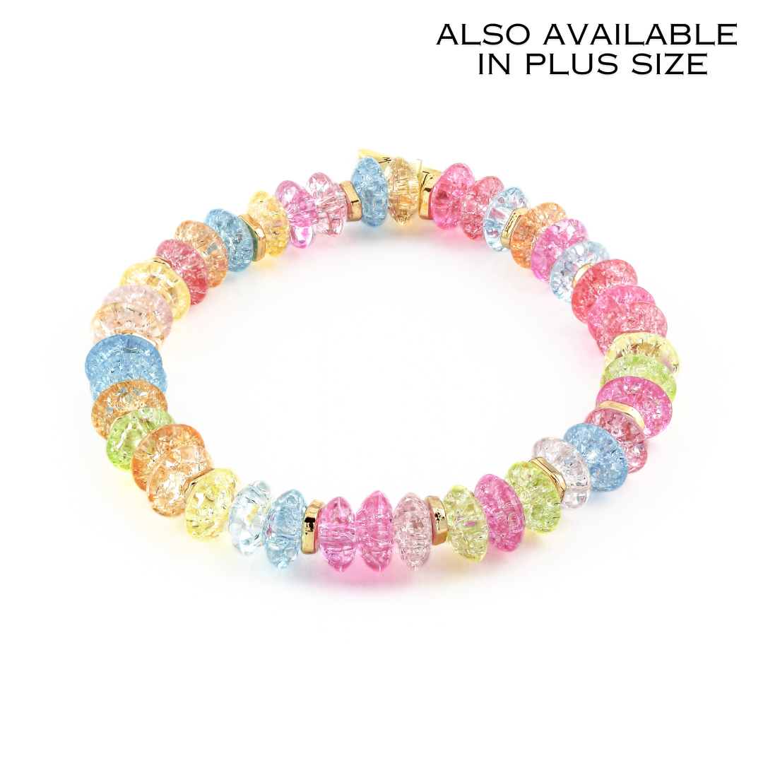 Crackle Bracelet Medium 8mm - Erimish