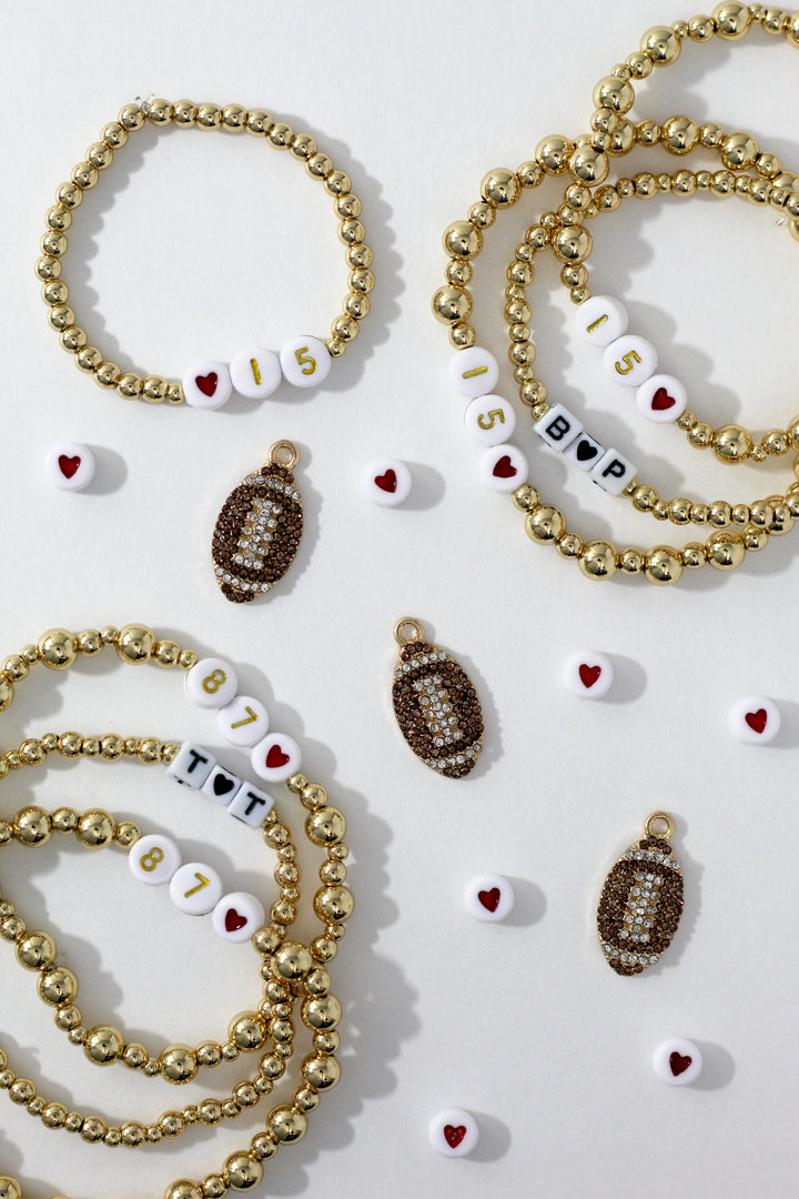 Number + Heart Custom Bracelet - Erimish