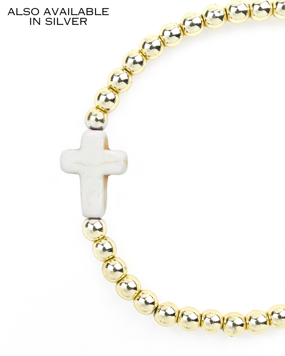 Cross Bracelet Cream - Erimish