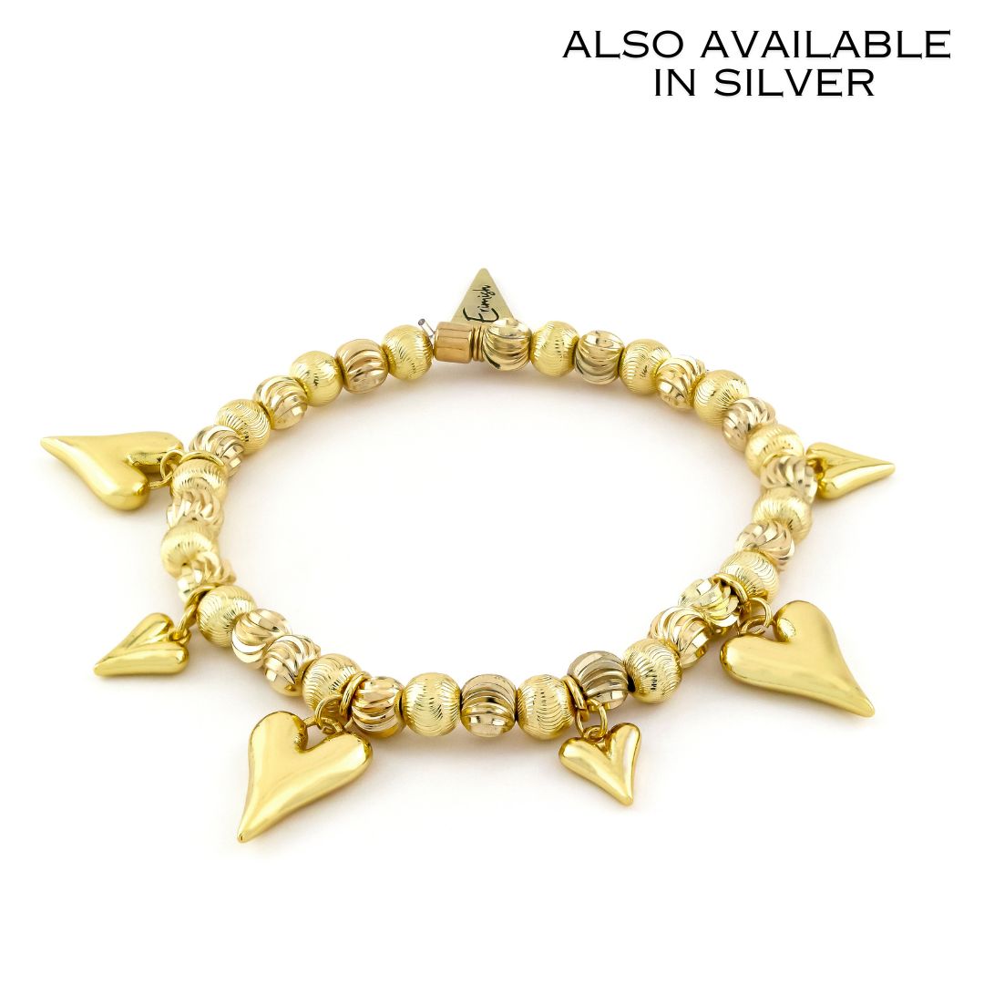 Heart Charm Bracelet - Erimish
