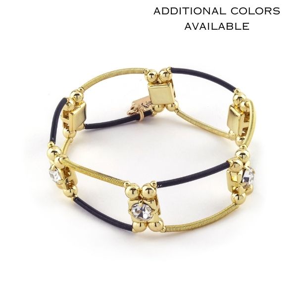 Loopy Bracelet Black