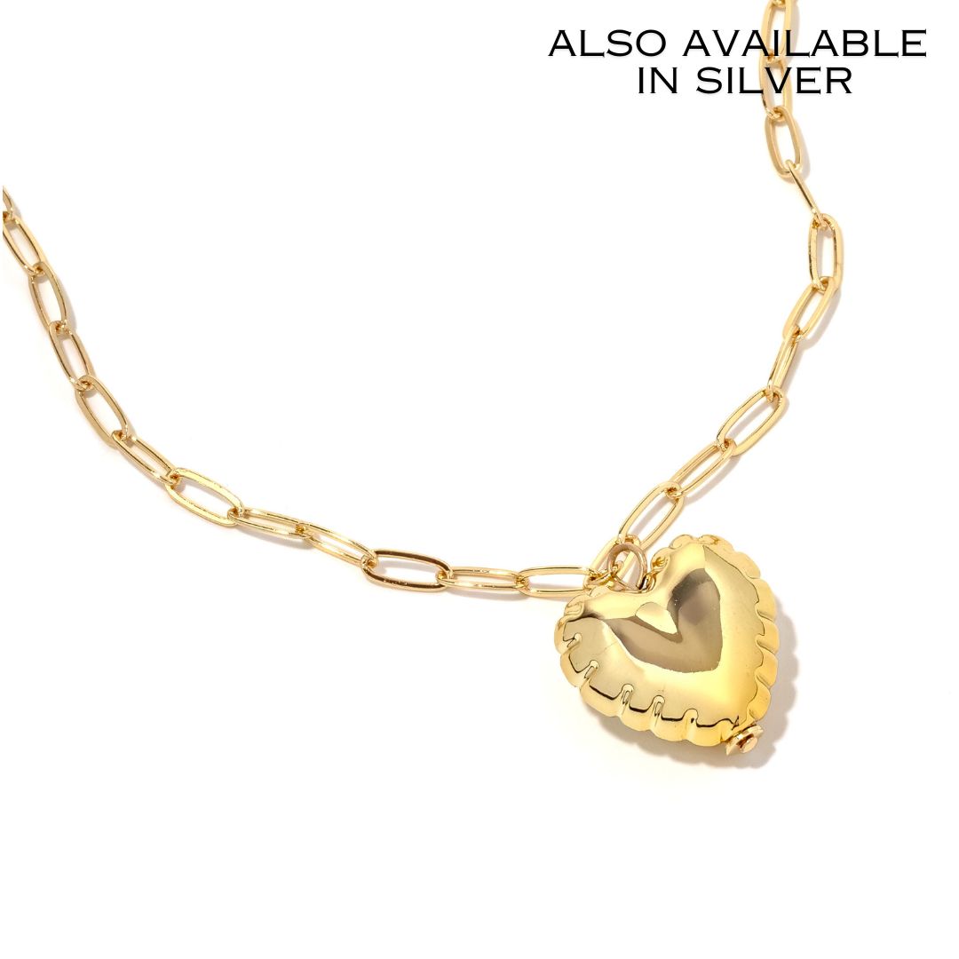 Balloon Heart Necklace