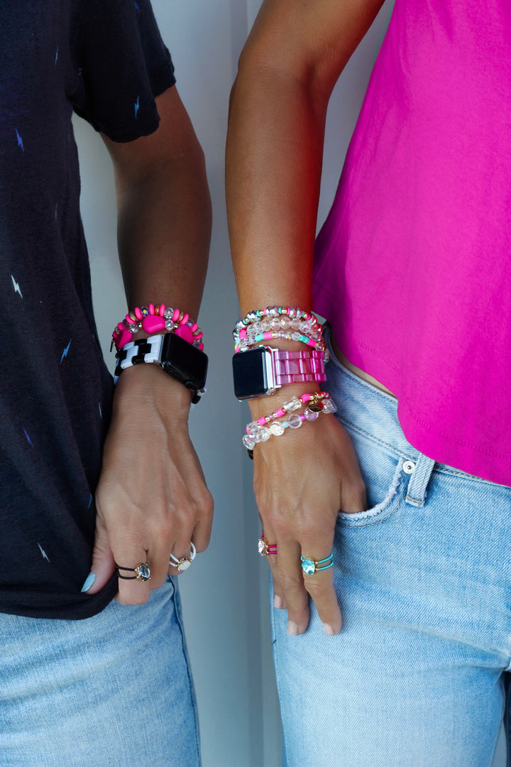 Candy Crush Pink Apple Watch Band