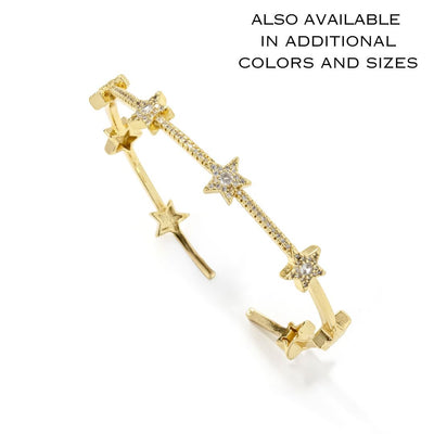 Starburst Bangle Bracelet