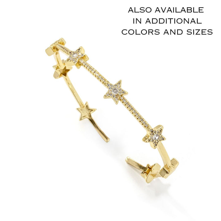 Starburst Bangle Bracelet