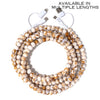 Beaded Phone Charger Caramel