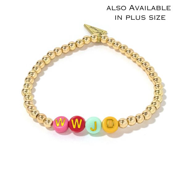 WWJD Bracelet Multi