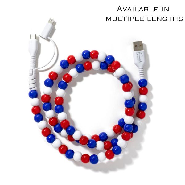 Beaded Phone Charger Seneca