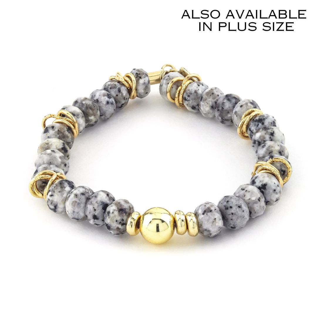 Lenny Bracelet Grey - Erimish