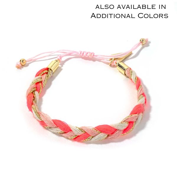 Peep Braided Bracelet