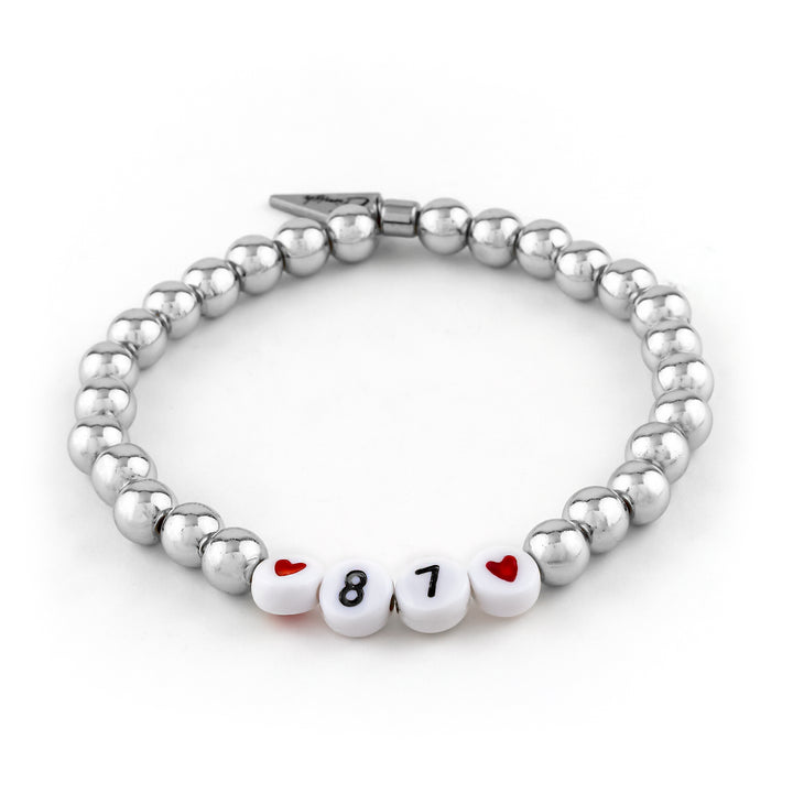 Number + Heart Custom Bracelet - Erimish