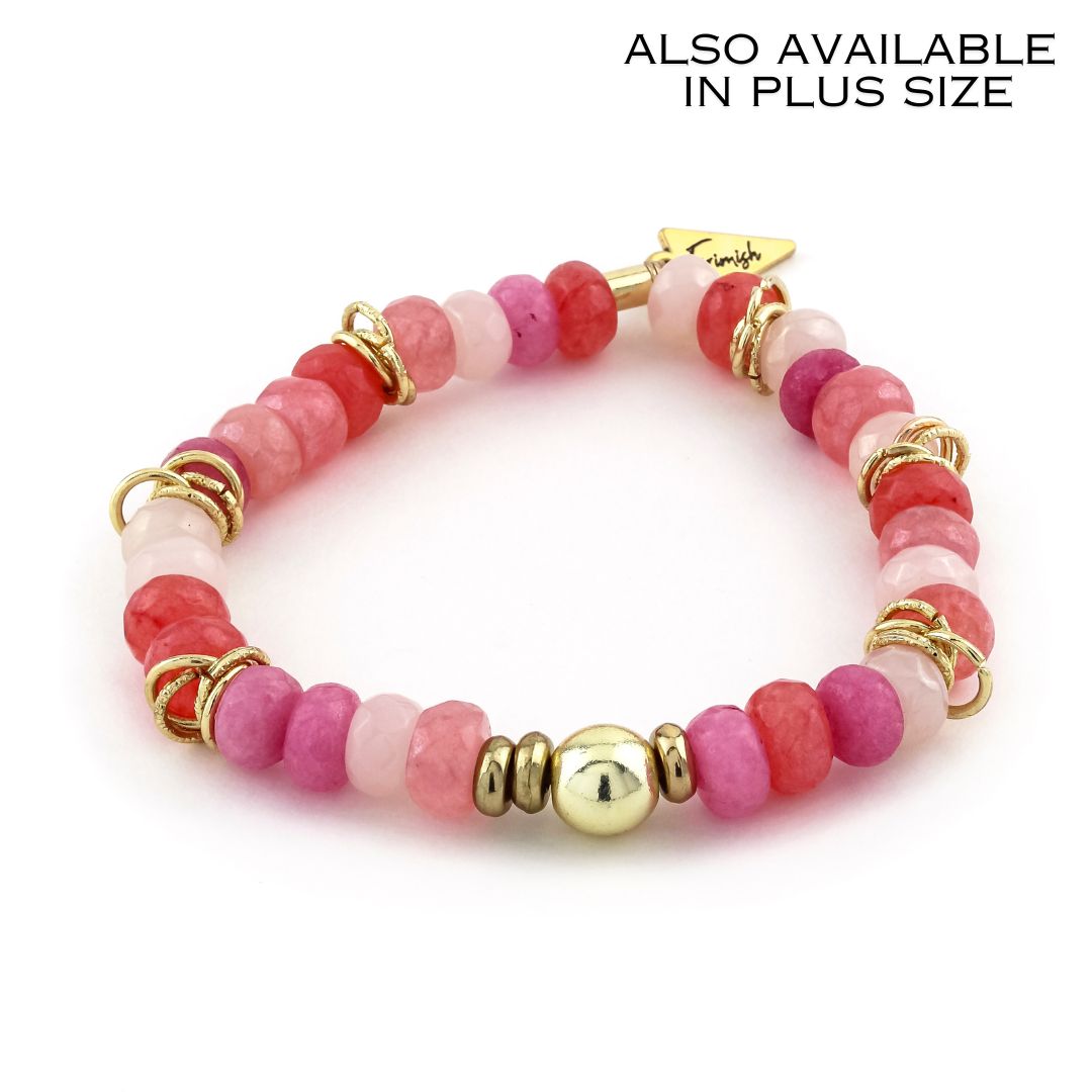 Lenny Bracelet Pink - Erimish