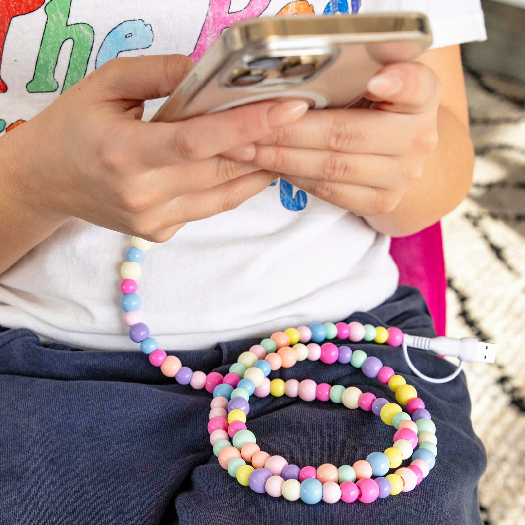 Beaded Phone Charger Multi