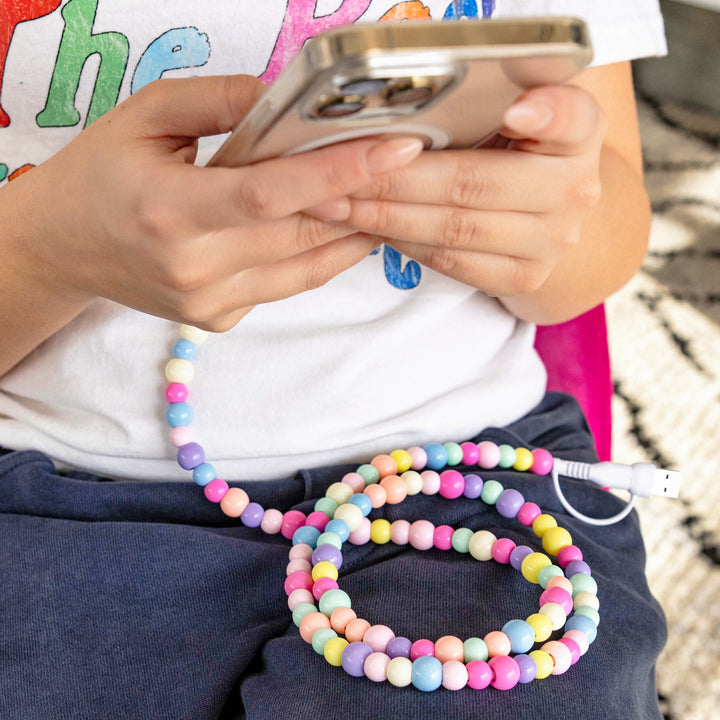 Beaded Phone Charger Multi