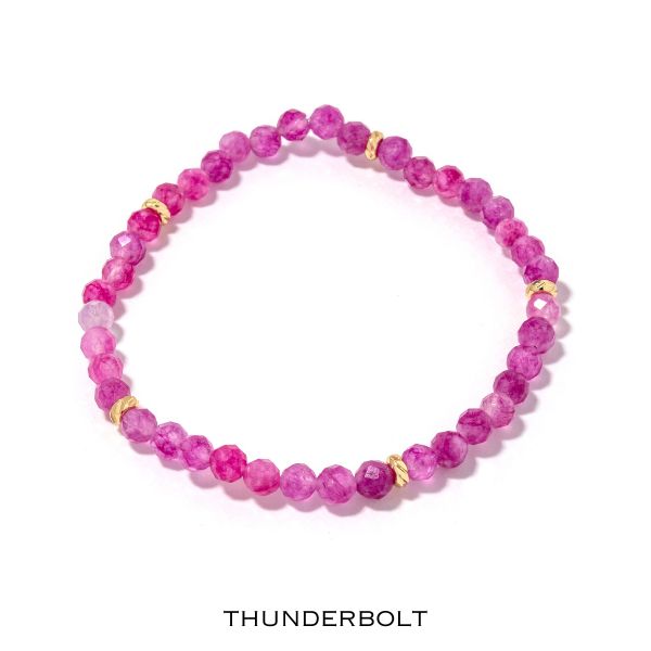 14k Gold Filled Gemstone Bracelet 4mm