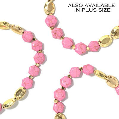Abbie Starter Stack Pink
