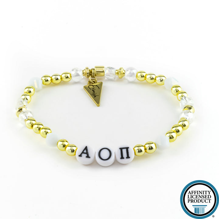 Alpha Omicron Pi Bracelet