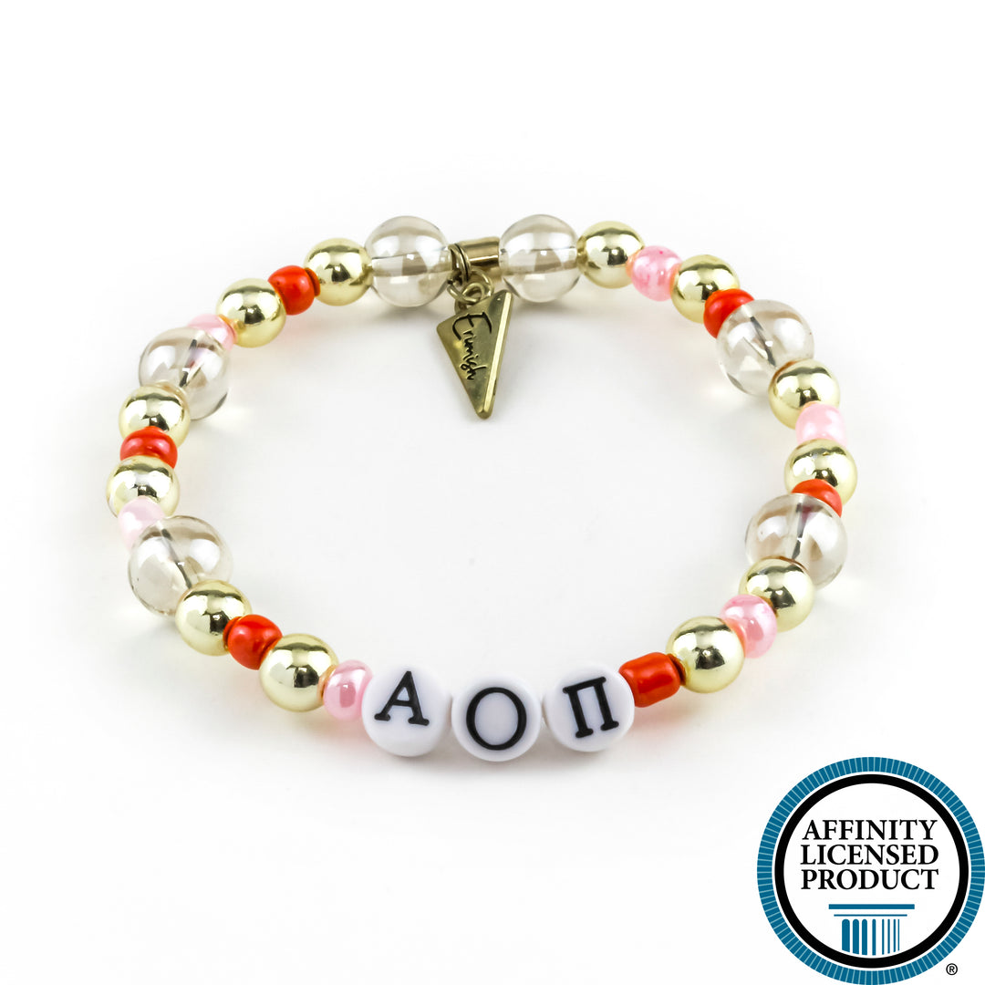 Alpha Omicron Pi Bracelet