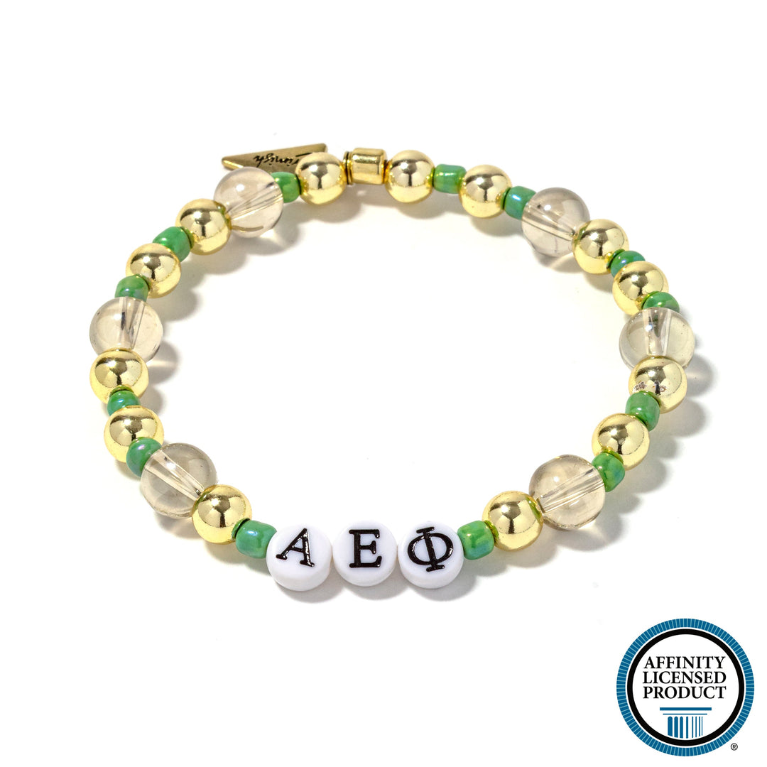 Alpha Epsilon Phi - Green Bracelet