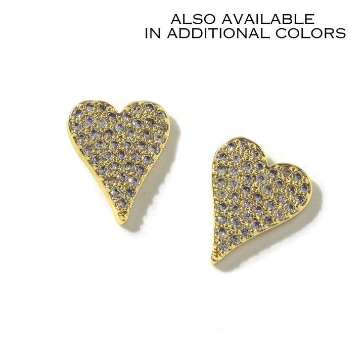 Heart Stud Earrings