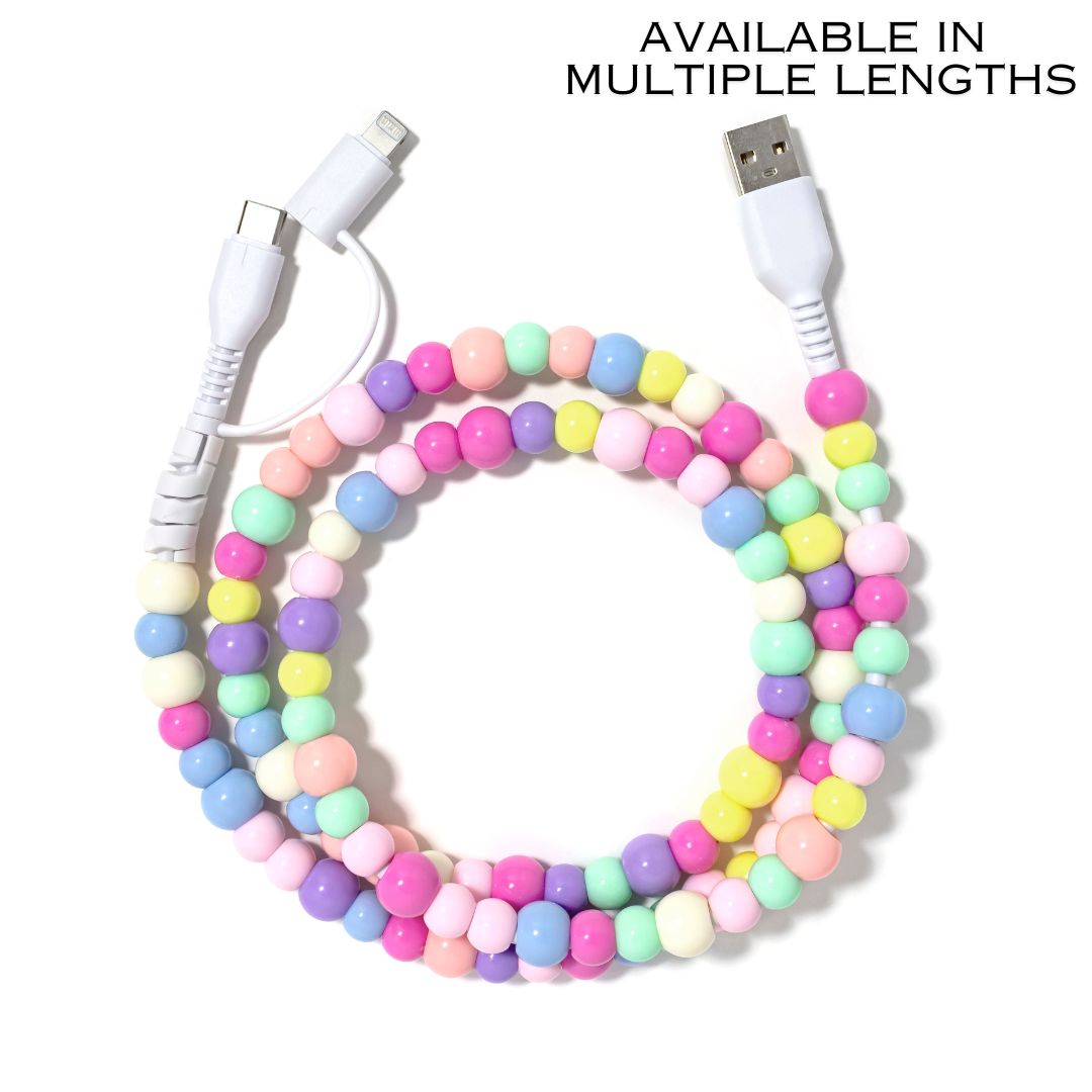 Beaded Phone Charger Multi - Erimish