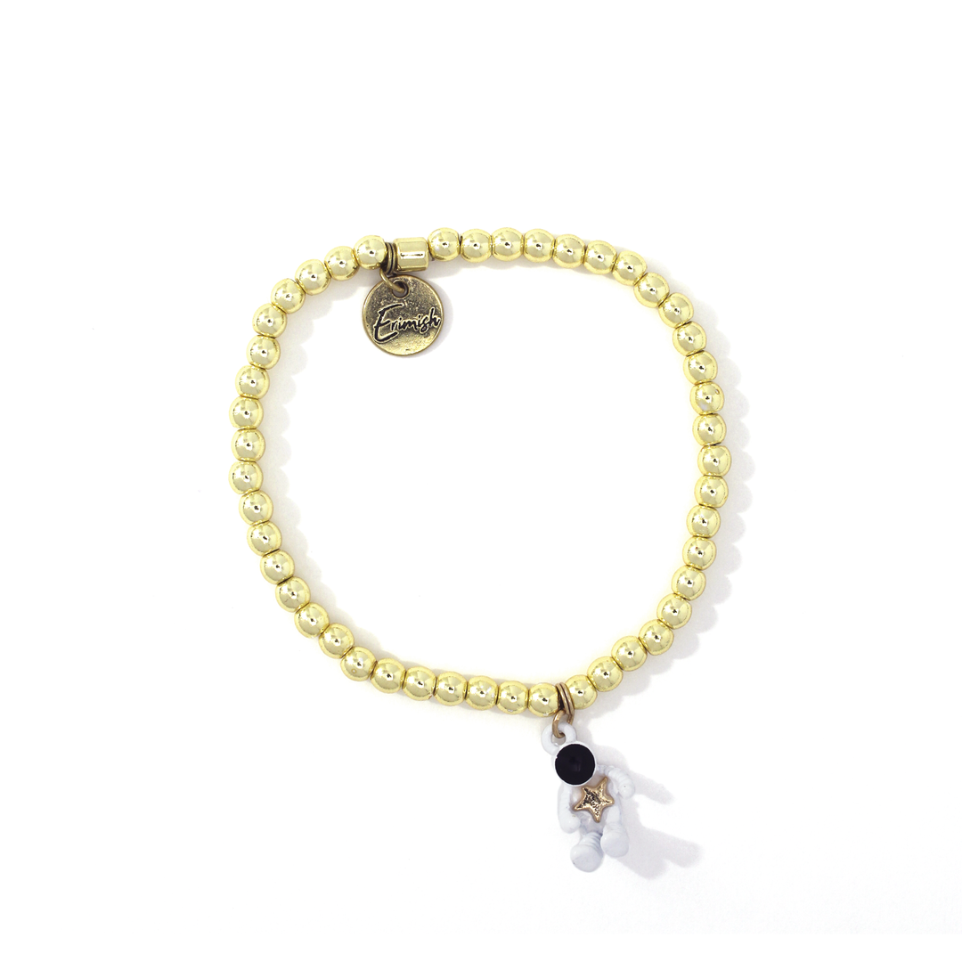 Gem Jams Space Bracelet Astronaut Gold (KIDS) - Erimish