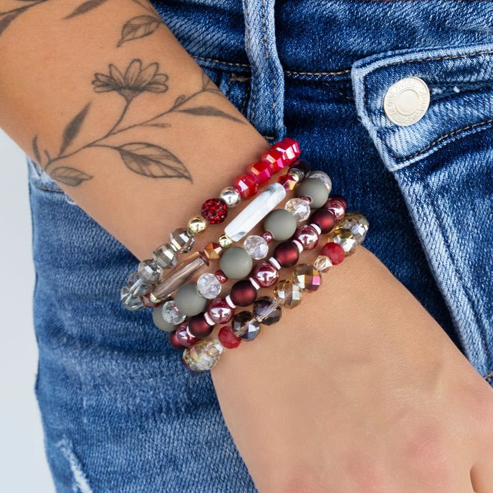 Team Spirit Stack Maroon/Gold