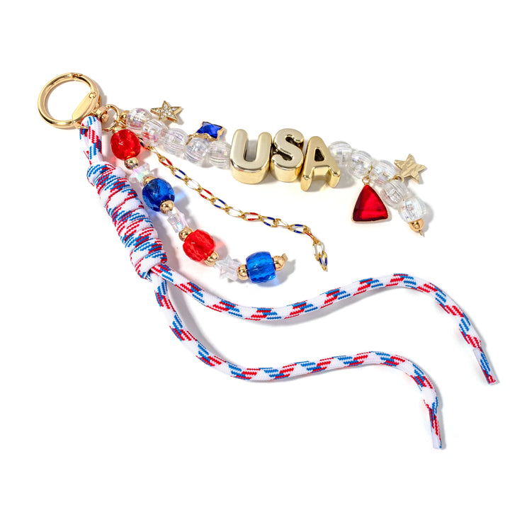 Bag Charm USA Bling