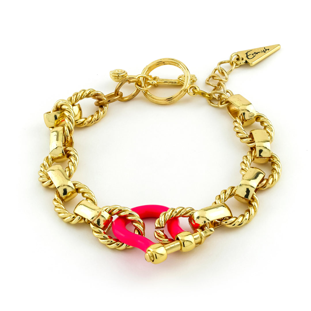 Bandit Pink Bracelet - Erimish