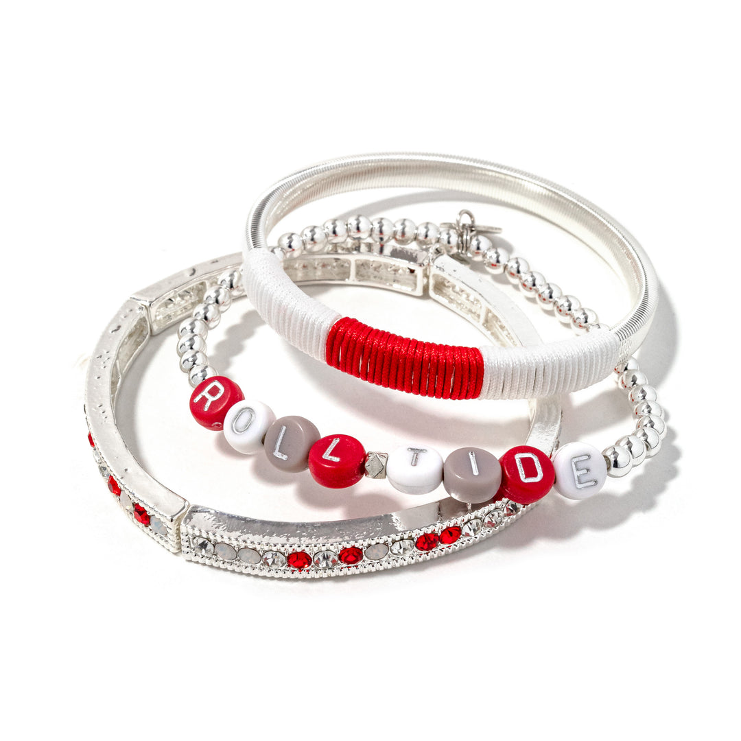 University of Alabama Bangle Set
